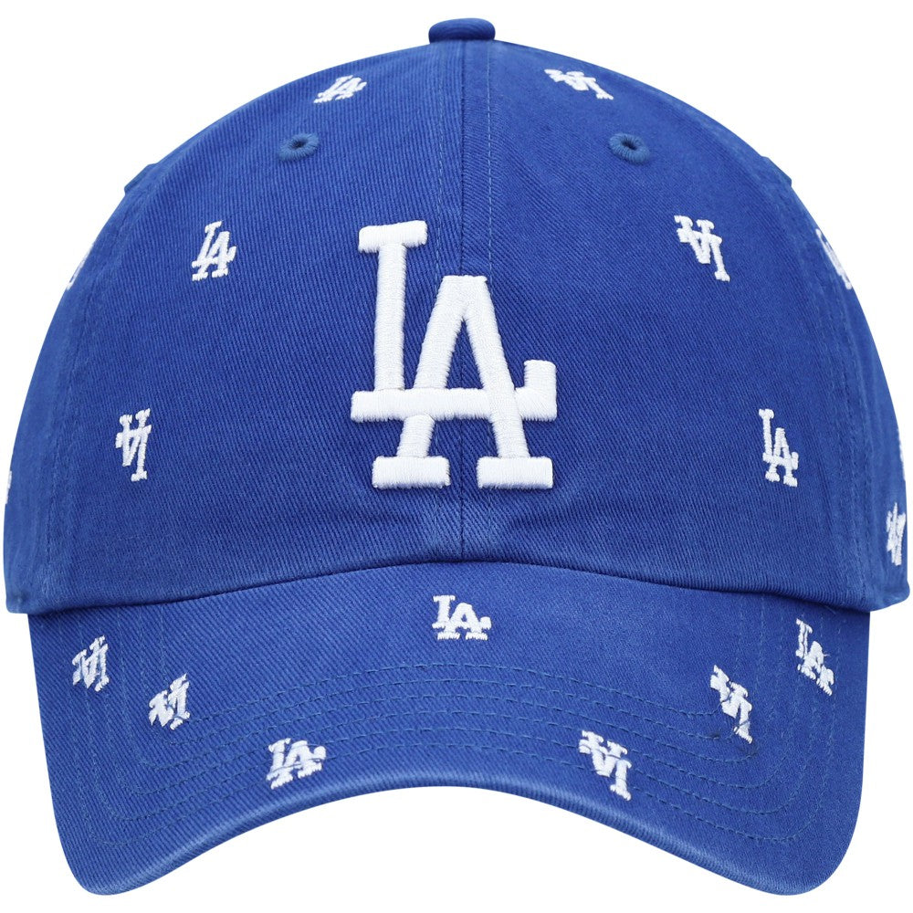 Los Angeles Dodgers '47 Women's Confetti Clean Up Adjustable Hat - Royal - 47 brand Sale