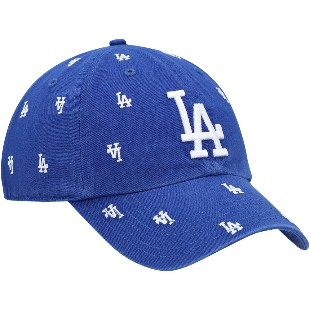 Los Angeles Dodgers '47 Women's Confetti Clean Up Adjustable Hat - Royal - 47 brand Sale