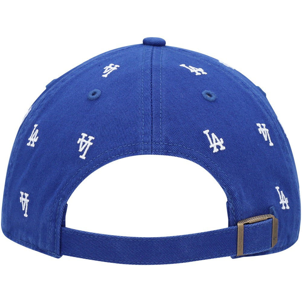 Los Angeles Dodgers '47 Women's Confetti Clean Up Adjustable Hat - Royal - 47 brand Sale