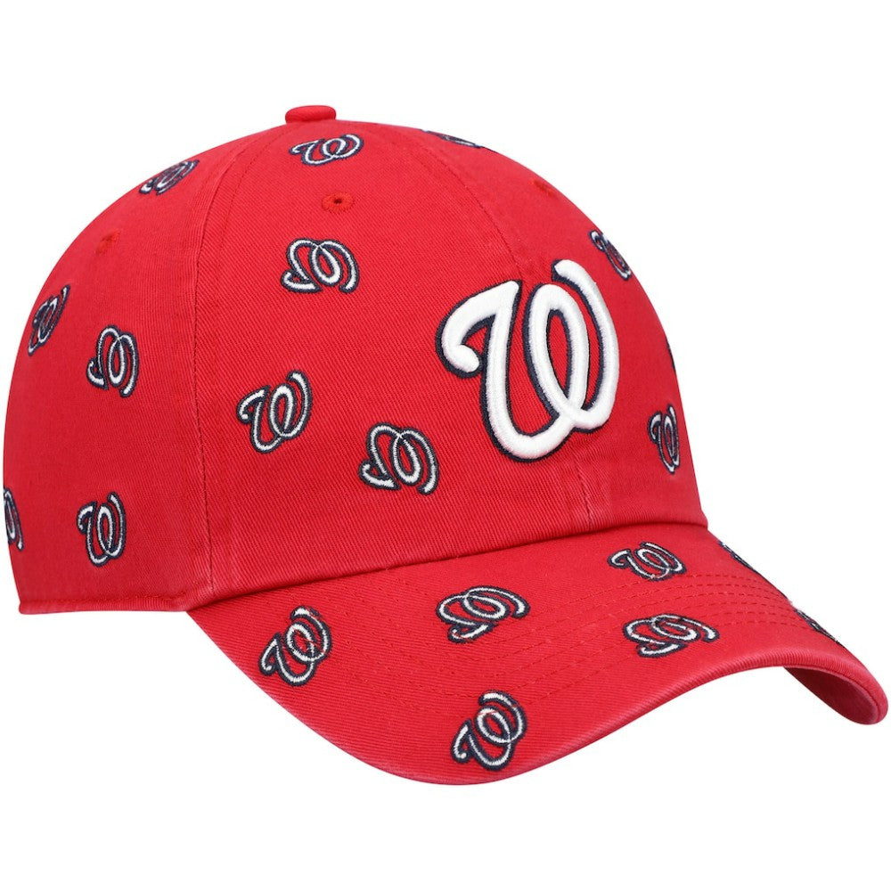 Washington Nationals '47 Women's Confetti Clean Up Adjustable Hat - Red - 47 brand Online