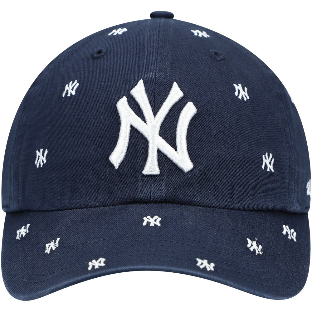 New York Yankees '47 Women's Confetti Clean Up Adjustable Hat - Navy - 47 brand Discount