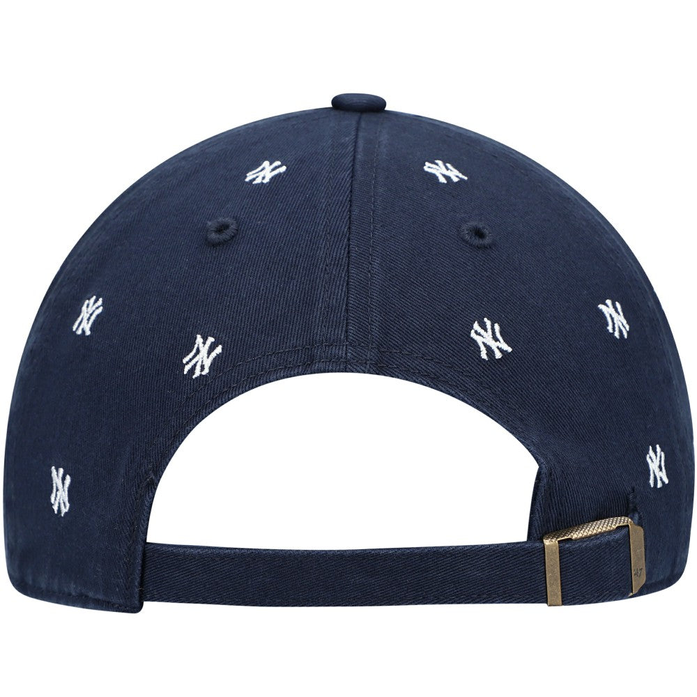 New York Yankees '47 Women's Confetti Clean Up Adjustable Hat - Navy - 47 brand Discount