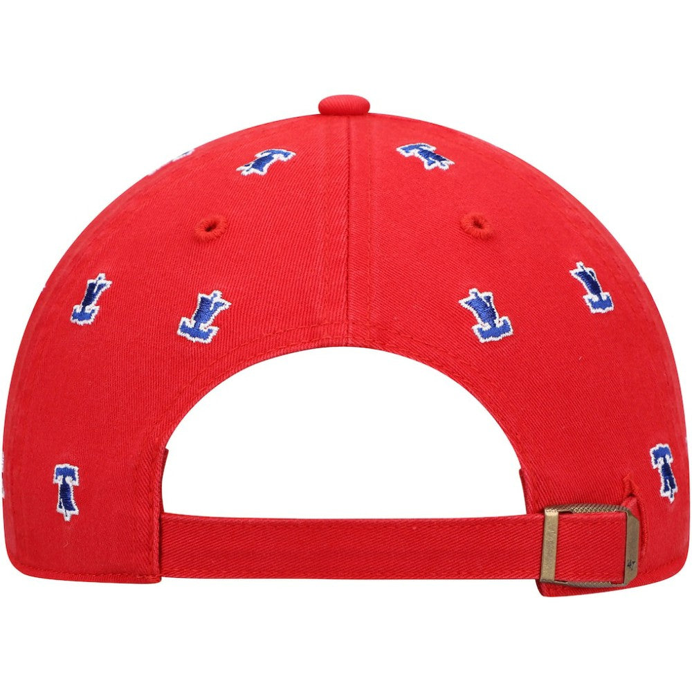 Philadelphia Phillies '47 Women's Confetti Clean Up Adjustable Hat - Red - 47 brand Discount