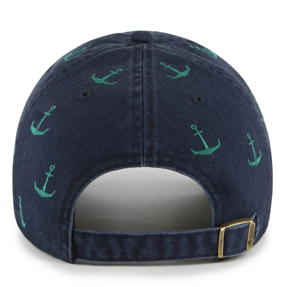 Seattle Mariners '47 Women's Confetti Clean Up Adjustable Hat - Navy - 47 brand Discount