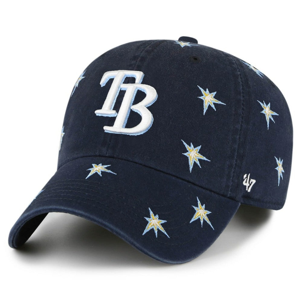 Tampa Bay Rays '47 Women's Confetti Clean Up Adjustable Hat - Navy - 47 brand on Sale