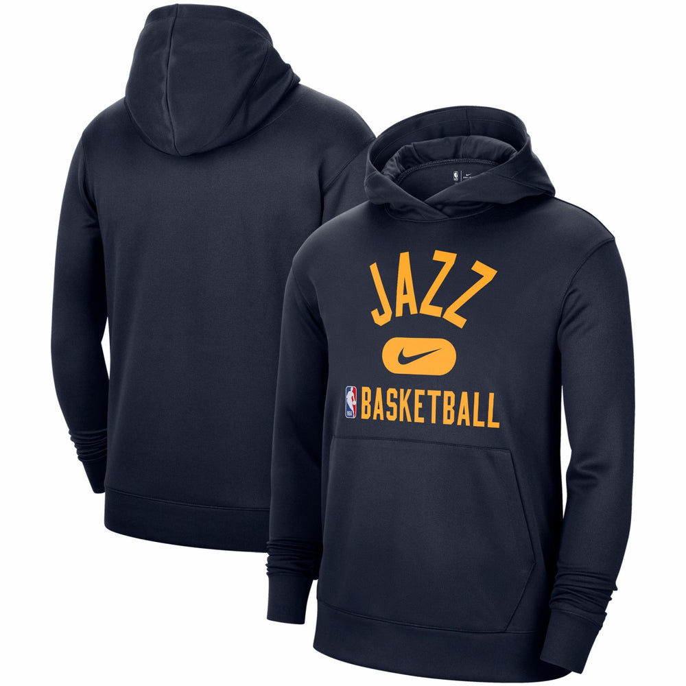 Utah Jazz 2021-2022 Spotlight On Court Performance Practice Pullover Hoodie Navy | Nike online