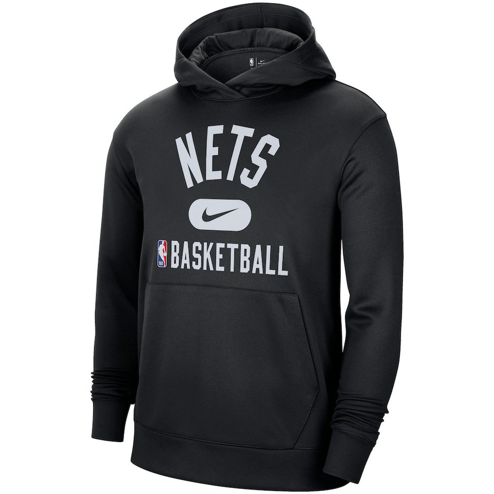 Brooklyn Nets 2021-2022 Spotlight On Court Performance Practice Pullover Hoodie Black | Nike online