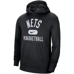 Brooklyn Nets 2021-2022 Spotlight On Court Performance Practice Pullover Hoodie Black | Nike online