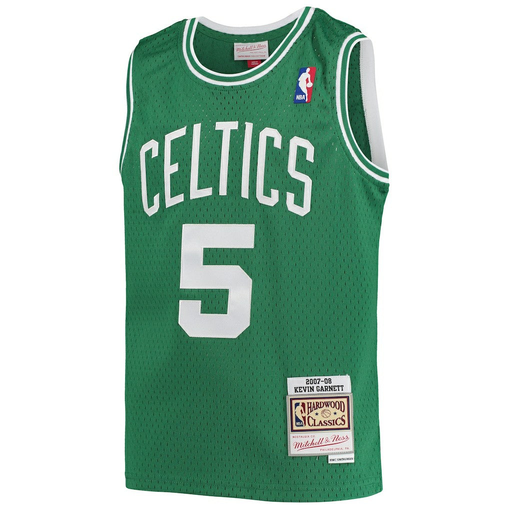 Kevin Garnett Boston Celtics Youth 2007/08 Hardwood Classics Swingman Jersey Kelly Green | Mitchell & Ness for sale