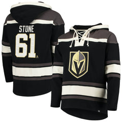Mark Stone Vegas Golden Knights '47 Player Name & Number Lacer Pullover Hoodie - Black - NHL 4165304