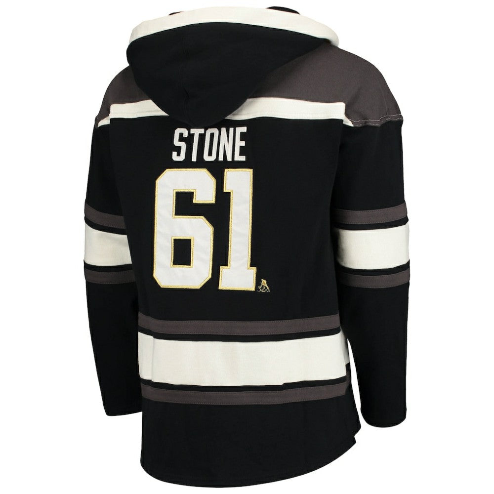 Mark Stone Vegas Golden Knights '47 Player Name & Number Lacer Pullover Hoodie - Black - NHL 4165304