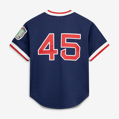 Pedro Martinez Boston Red Sox Mitchell & Ness Authentic Batting Practice Jersey - Navy - Mitchell & Ness Online