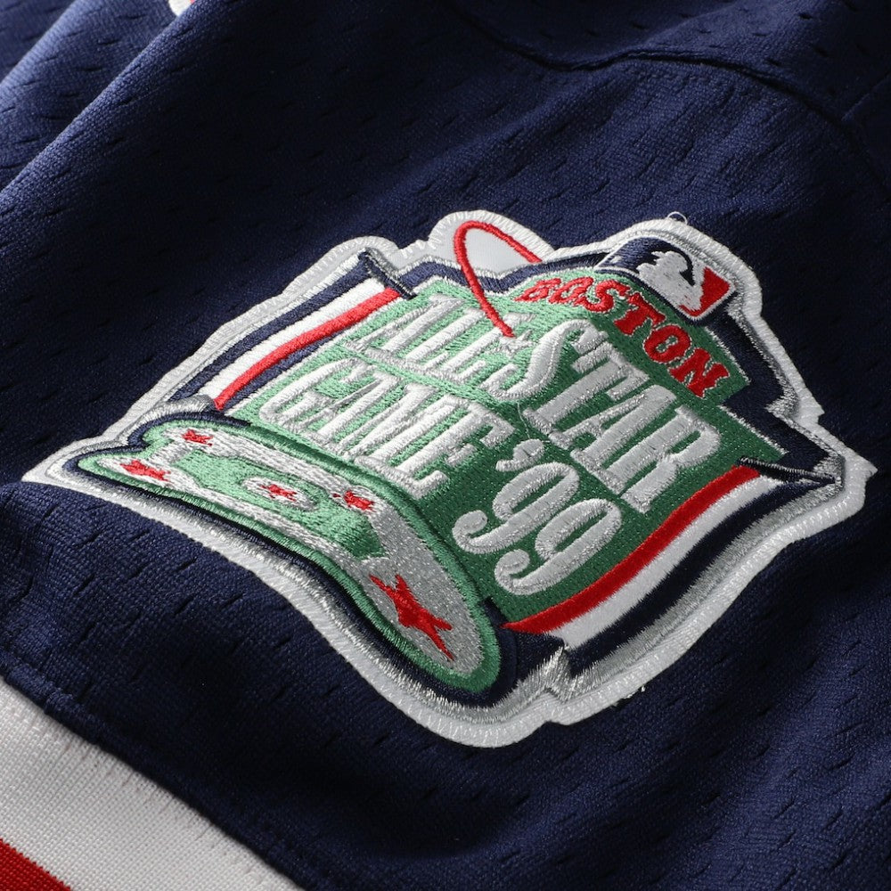 Pedro Martinez Boston Red Sox Mitchell & Ness Authentic Batting Practice Jersey - Navy - Mitchell & Ness Online