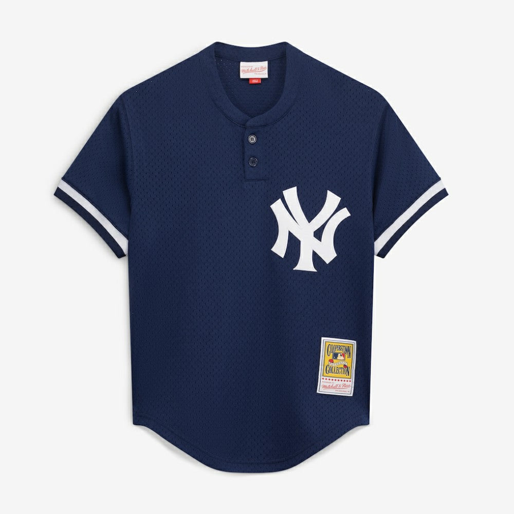 Derek Jeter New York Yankees Mitchell & Ness Authentic Batting Practice Jersey - Navy - Mitchell & Ness Discount