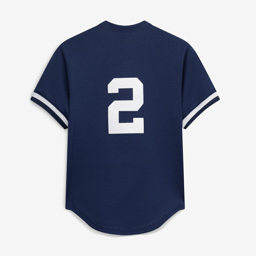 Derek Jeter New York Yankees Mitchell & Ness Authentic Batting Practice Jersey - Navy - Mitchell & Ness Discount