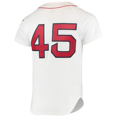 Pedro Martinez Boston Red Sox Mitchell & Ness 1999 Cooperstown Collection Home Authentic Jersey - White - Mitchell & Ness Discount