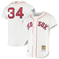 David Ortiz Boston Red Sox Mitchell & Ness 2004 Cooperstown Collection Home Authentic Jersey - White - Mitchell & Ness Sale