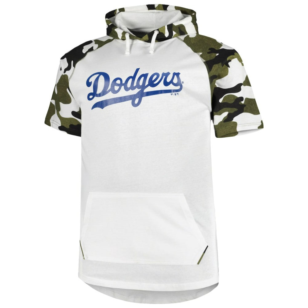 Mookie Betts Los Angeles Dodgers Player Big & Tall Raglan Hoodie T-Shirt - White/Camo - MLB on Sale