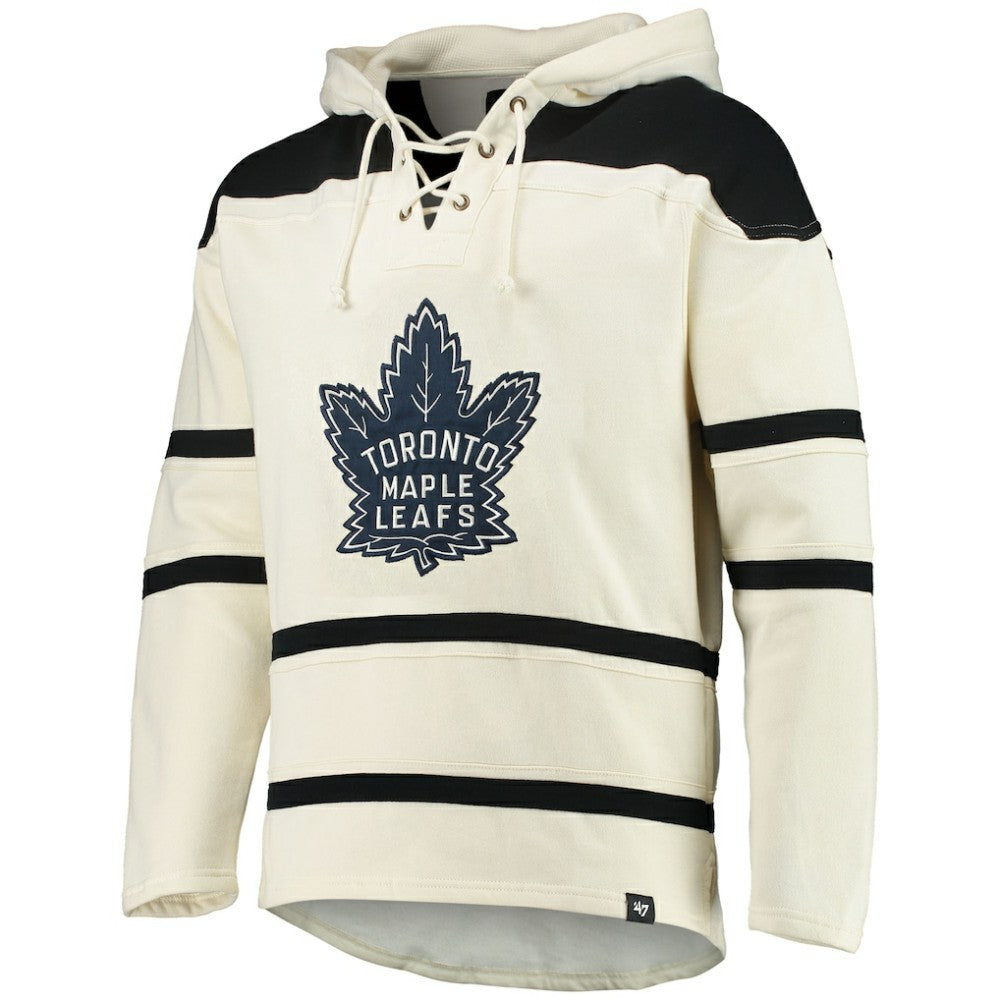 Toronto Maple Leafs '47 Superior Lacer Hoodie - Cream - NHL 4171434