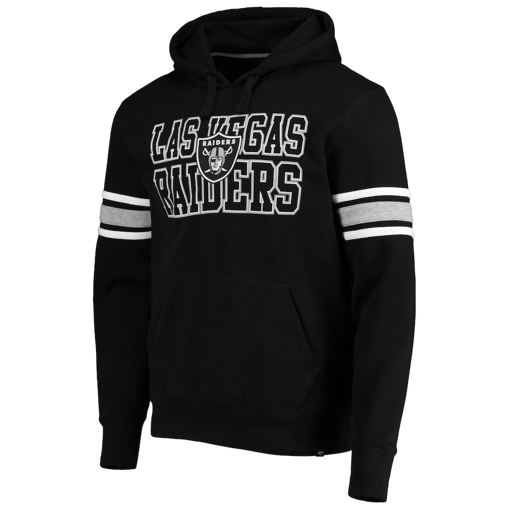 47 brand Las Vegas Raiders '47 Double Block Pullover Hoodie Black
