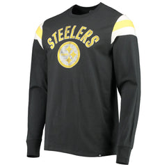47 brand Pittsburgh Steelers '47 Franklin Rooted Long Sleeve T-Shirt Black