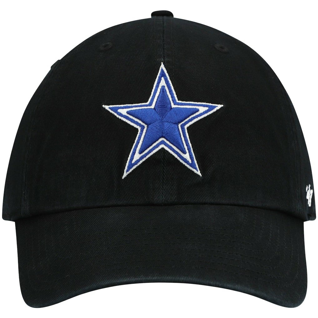47 brand Dallas Cowboys '47 Primary Clean Up Adjustable Hat Black
