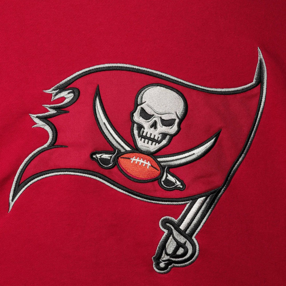 47 brand Tampa Bay Buccaneers '47 Lacer V-Neck Pullover Hoodie Red
