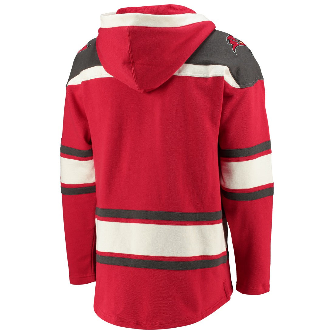 47 brand Tampa Bay Buccaneers '47 Lacer V-Neck Pullover Hoodie Red