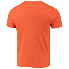 Fanatics Cleveland Browns Field Goal Pocket Tri-Blend T-Shirt Heathered Orange