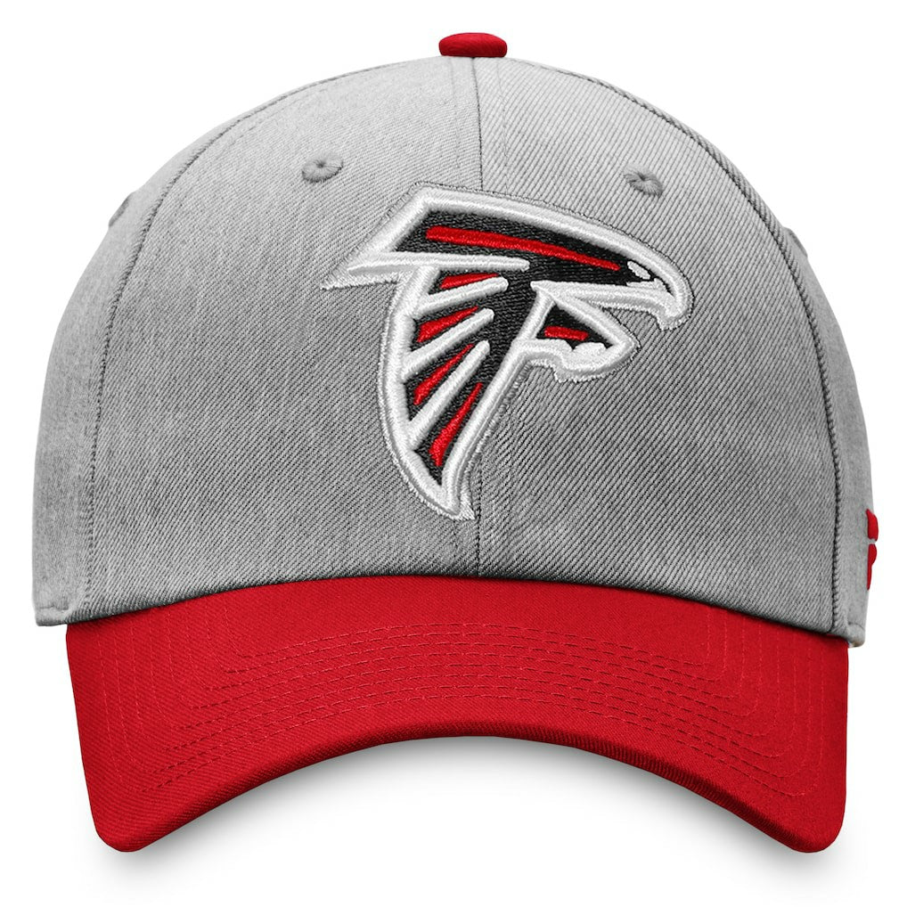 Fanatics Atlanta Falcons Two-Tone Snapback Hat Heathered Gray/Red