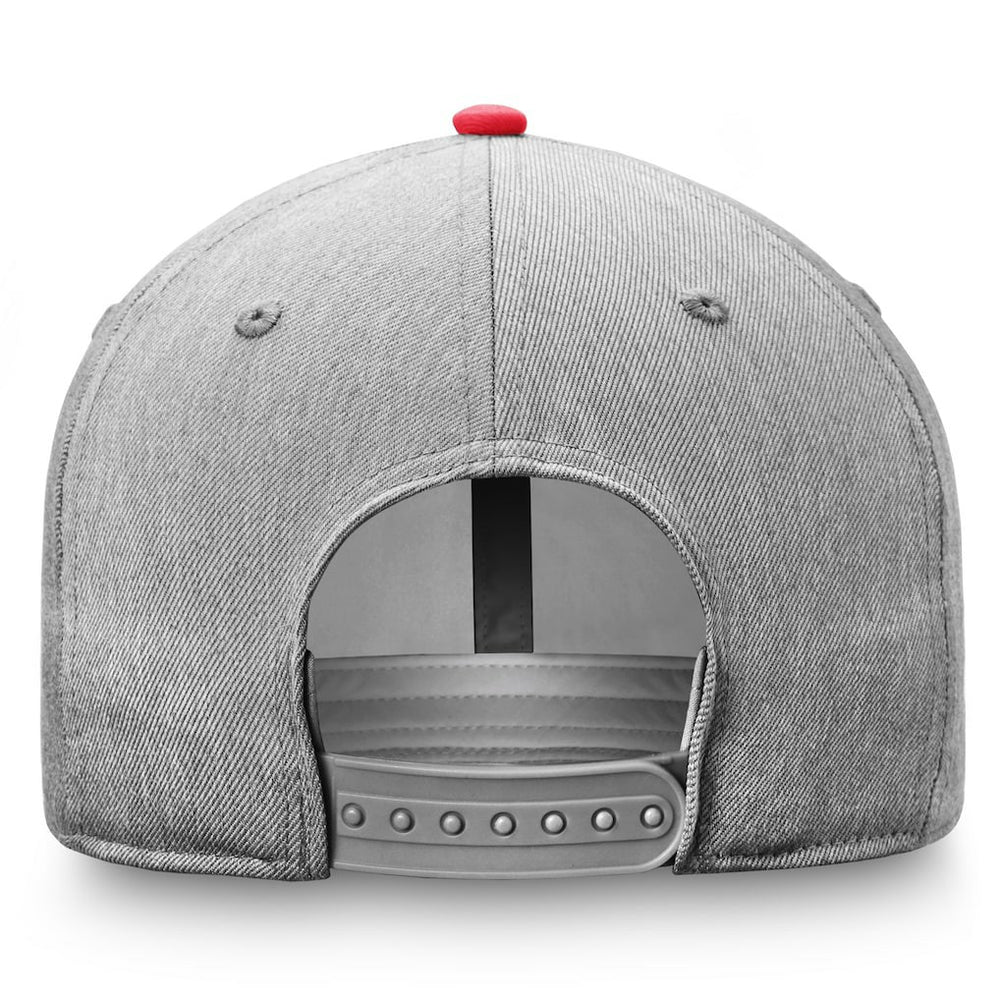 Fanatics Atlanta Falcons Two-Tone Snapback Hat Heathered Gray/Red