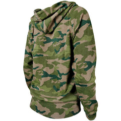 Arizona Cardinals New Era Women's Raglan Full-Zip Hoodie Camo