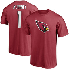 Fanatics Kyler Murray Arizona Cardinals Player Icon Name & Number T-Shirt Cardinal