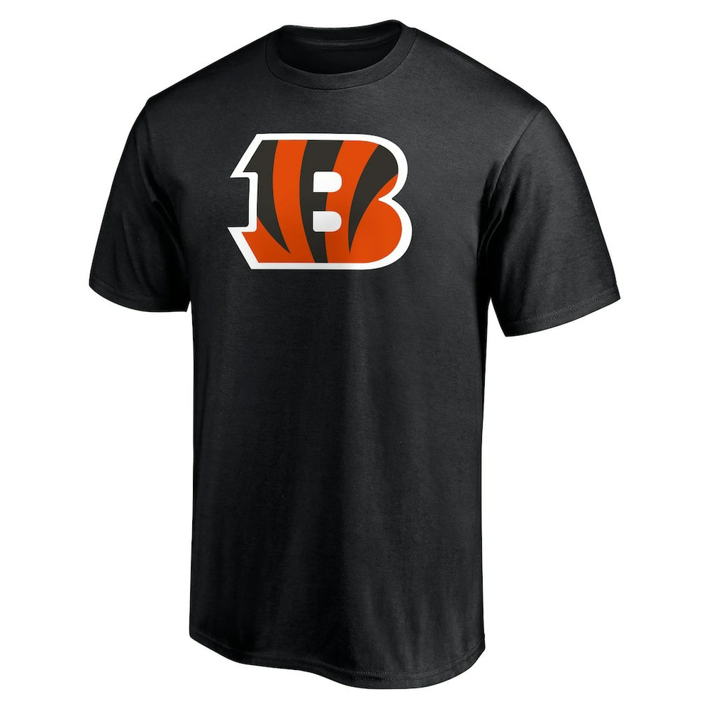 Fanatics Joe Burrow Cincinnati Bengals Player Icon Name & Number T-Shirt Black