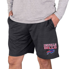 Buffalo Bills Concepts Sport Bullseye Knit Jam Shorts Charcoal