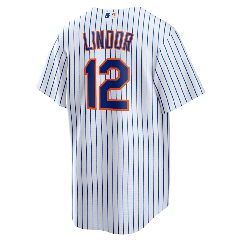 Francisco Lindor New York Mets Nike Home Replica Player Jersey - White - Nike Online