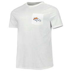 Denver Broncos Vineyard Vines Big & Tall Helmet T-Shirt White