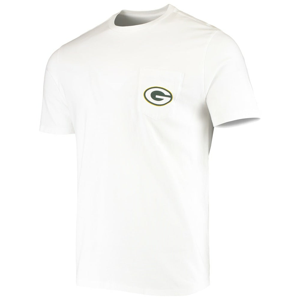 Green Bay Packers Vineyard Vines Big & Tall Helmet T-Shirt White