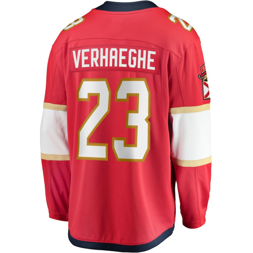 Carter Verhaeghe Florida Panthers Fanatics Home Breakaway Jersey - Red - NHL 4185798