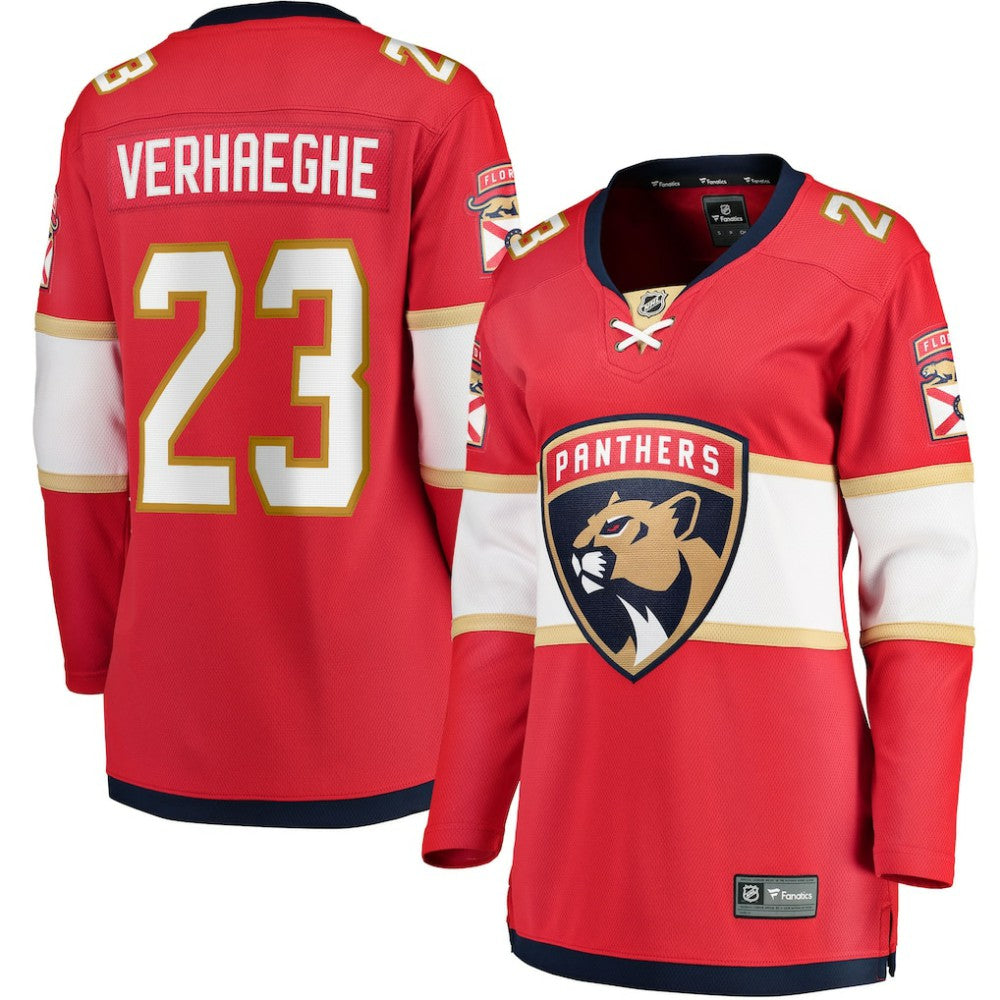 Carter Verhaeghe Florida Panthers Fanatics Women's Home Breakaway Jersey - Red - NHL 4185804