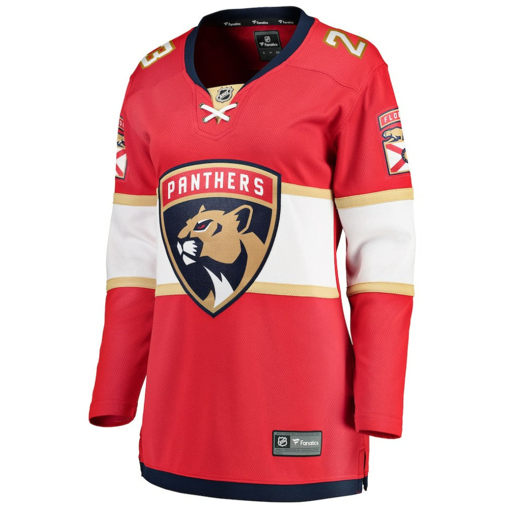 Carter Verhaeghe Florida Panthers Fanatics Women's Home Breakaway Jersey - Red - NHL 4185804