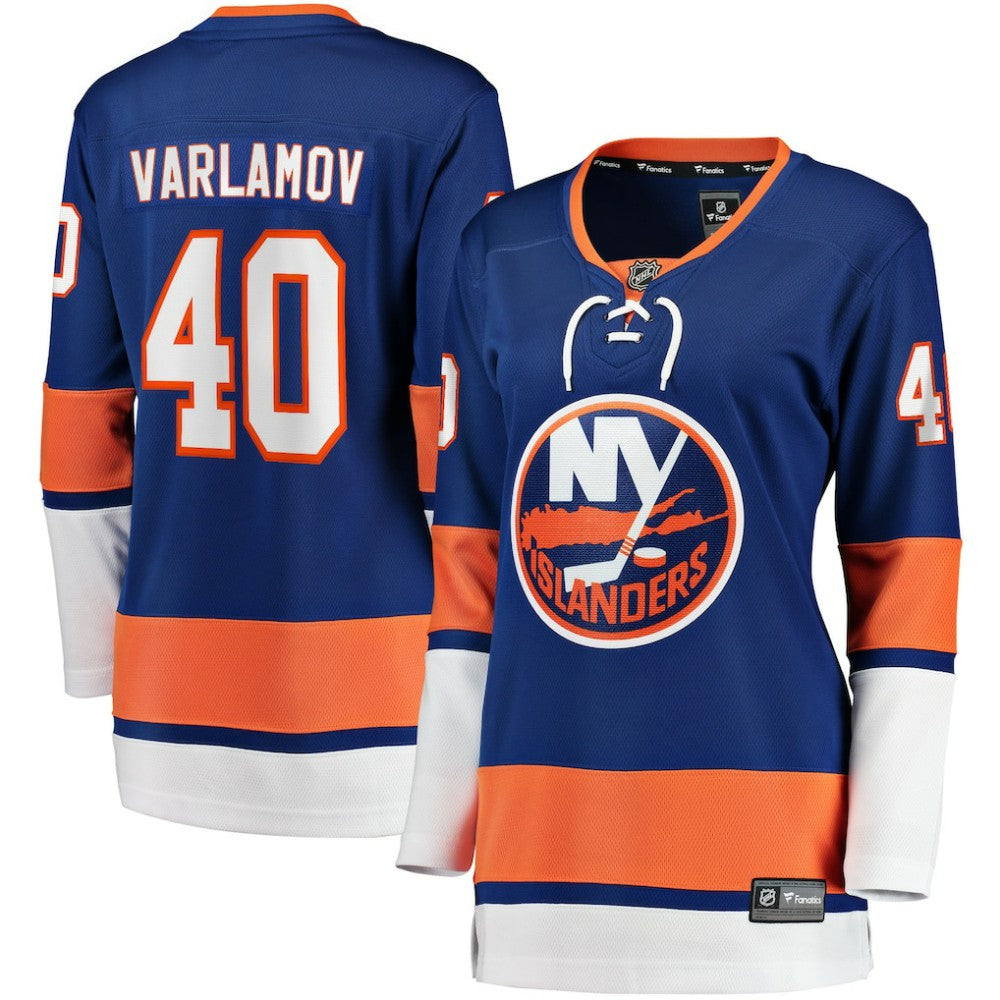 Semyon Varlamov New York Islanders Fanatics Women's Home Breakaway Jersey - Royal - NHL 4186540