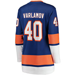 Semyon Varlamov New York Islanders Fanatics Women's Home Breakaway Jersey - Royal - NHL 4186540