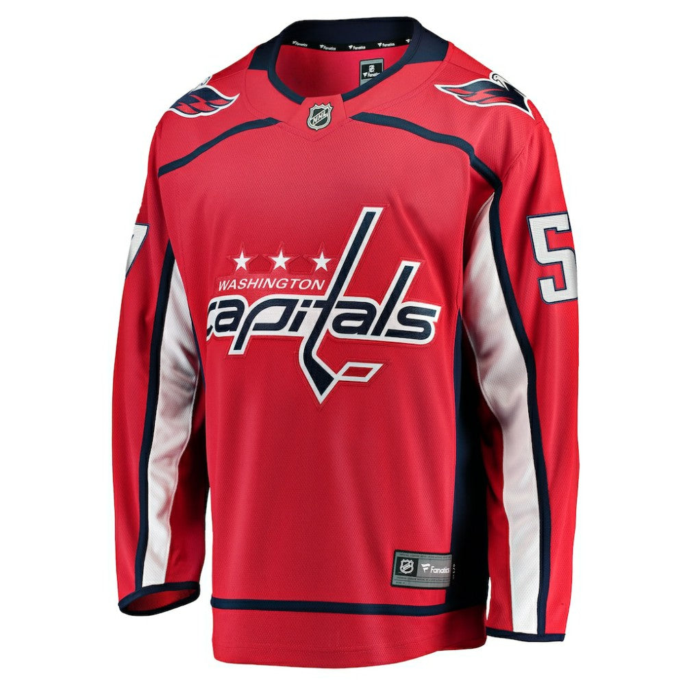 Trevor van Riemsdyk Washington Capitals Fanatics Home Breakaway Jersey - Red - NHL 4187861