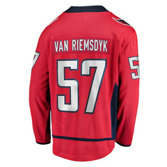 Trevor van Riemsdyk Washington Capitals Fanatics Home Breakaway Jersey - Red - NHL 4187861