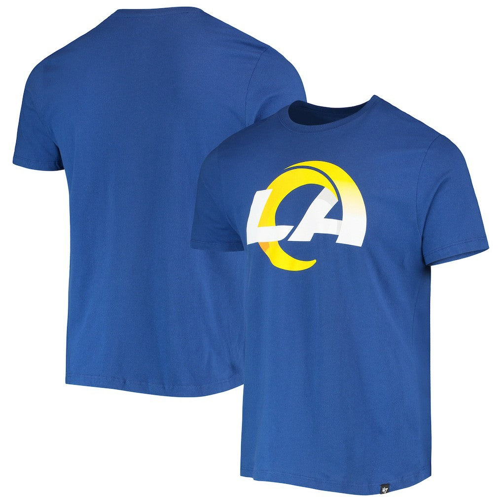 47 brand Los Angeles Rams '47 Imprint Super Rival T-Shirt Royal