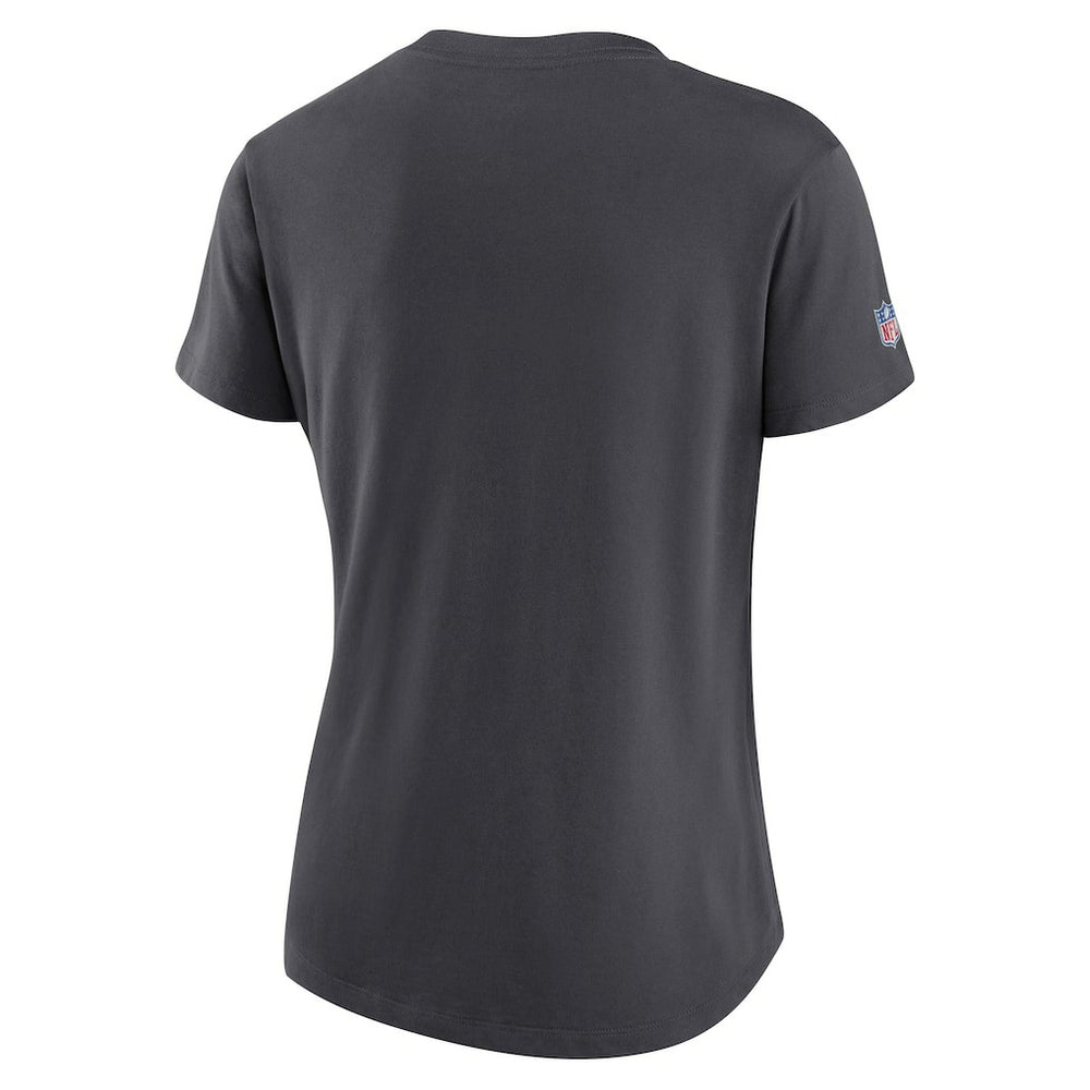 Nike Jacksonville Jaguars Women's NFL Crucial Catch Performance T-Shirt Anthracite
