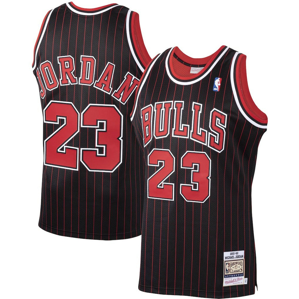 Michael Jordan Chicago Bulls 1995/96 Hardwood Classics Authentic Jersey for sale Black | Mitchell & Ness online