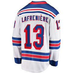 Alexis Lafreniere New York Rangers Fanatics Breakaway Jersey - White - NHL 4194260
