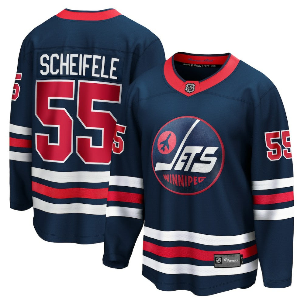 Mark Scheifele Winnipeg Jets Fanatics Breakaway Jersey - Navy - NHL 4194299